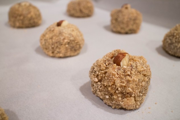 Hazelnut Maple Cookies with Orange Zest