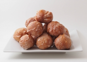 Homemade Glazed Donut Holes