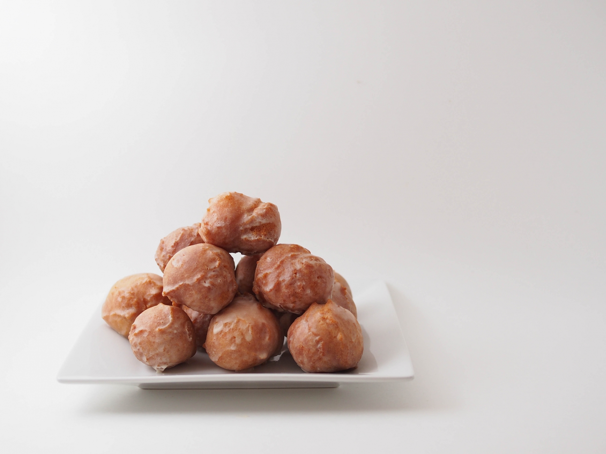 Homeade Glazed Donut Holes