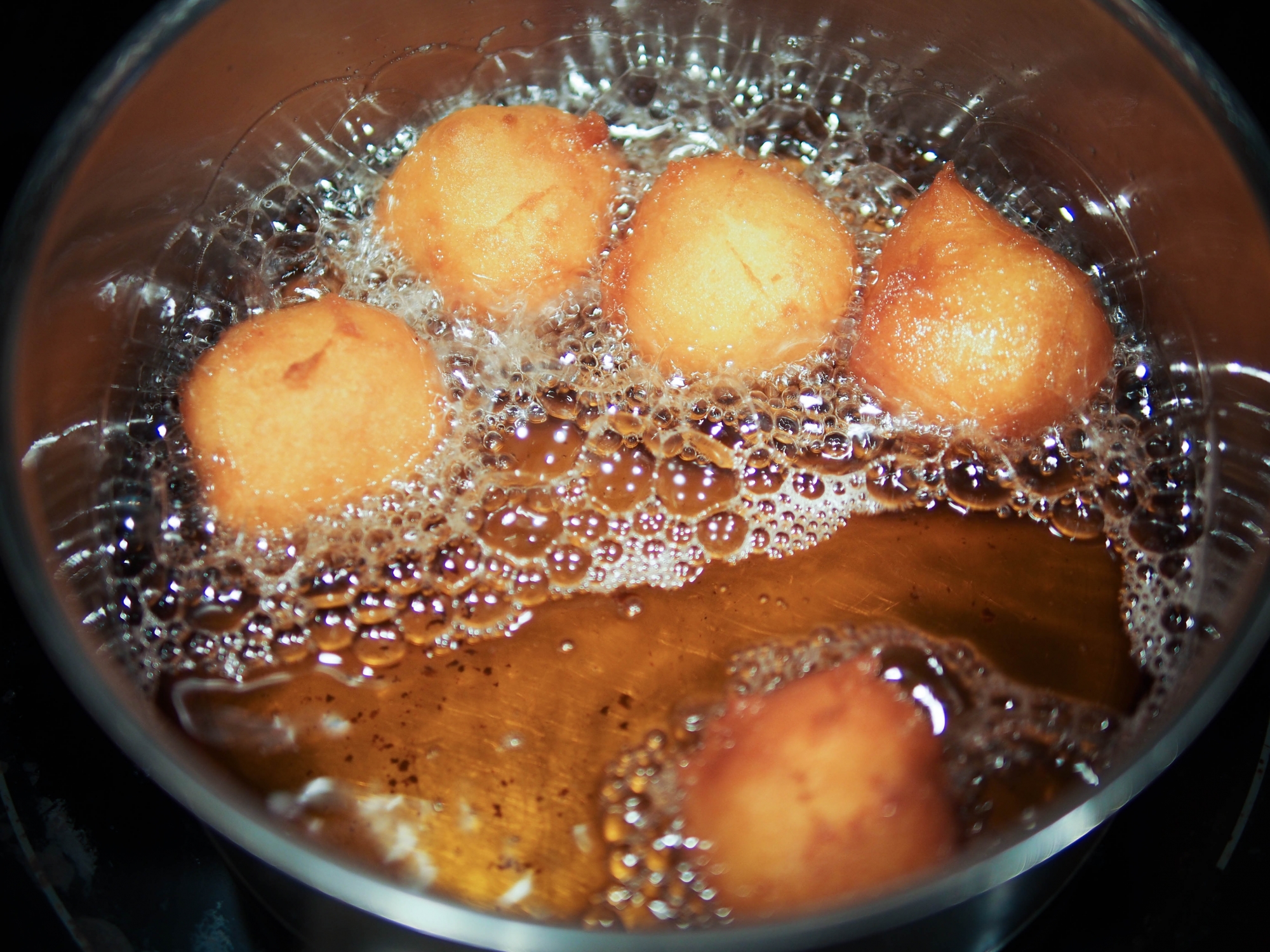 Frying Donut Holes