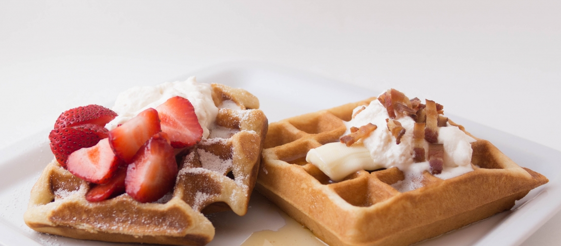 Waffles Sweet and Savory