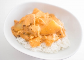 Thai Curry with Salmon