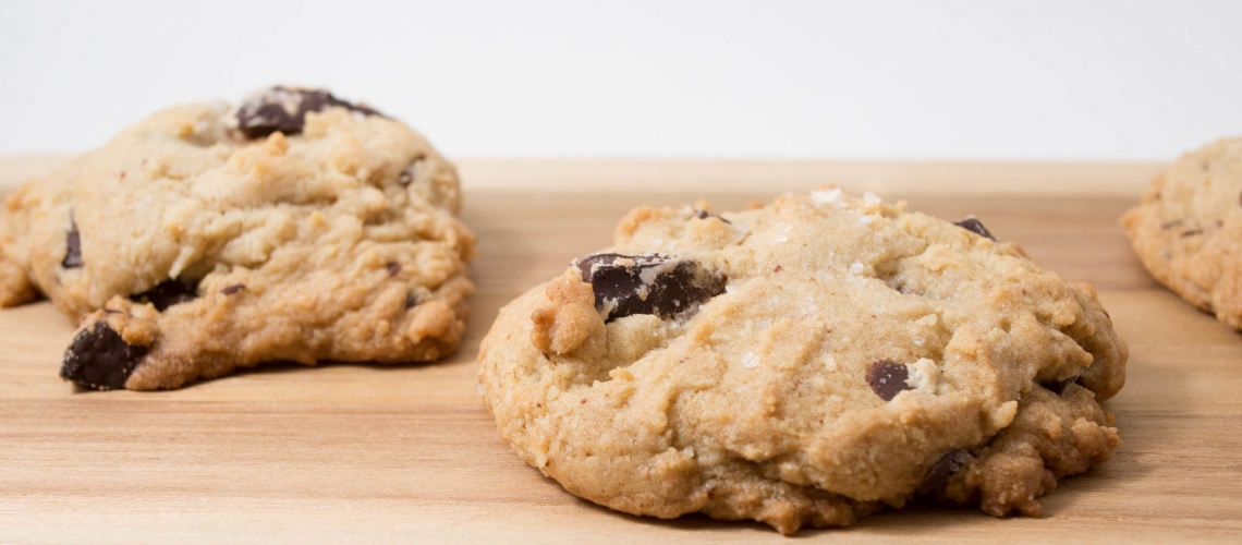 Sea Salt Chocolate Chip Cookies