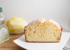 Iced Lemon Pound Cake