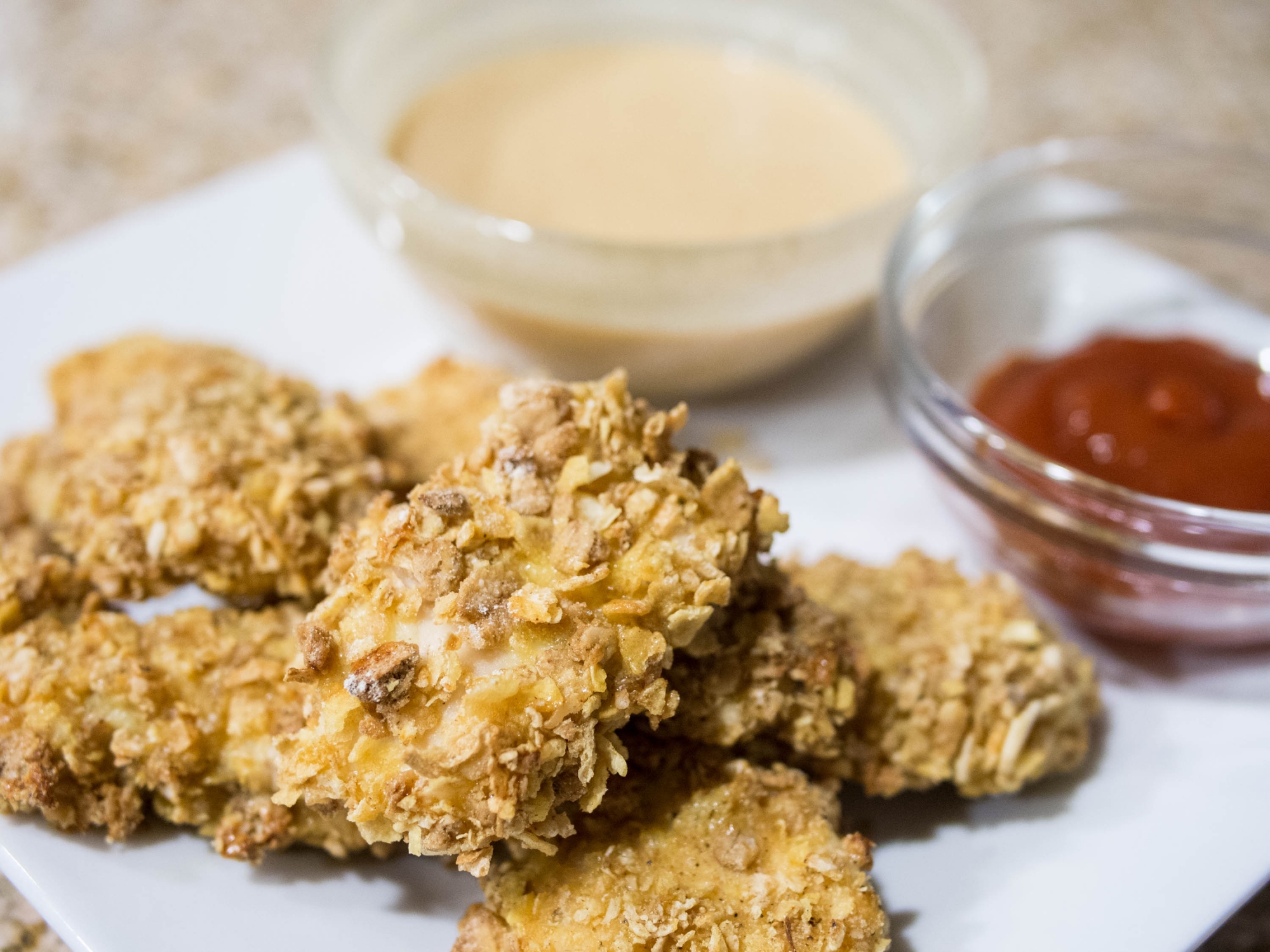 Cornflake Chicken Nuggets 