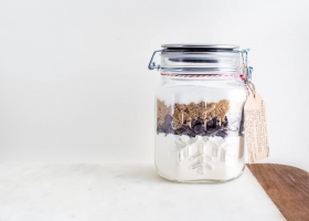 Chocolate Chip Cookies in a Jar