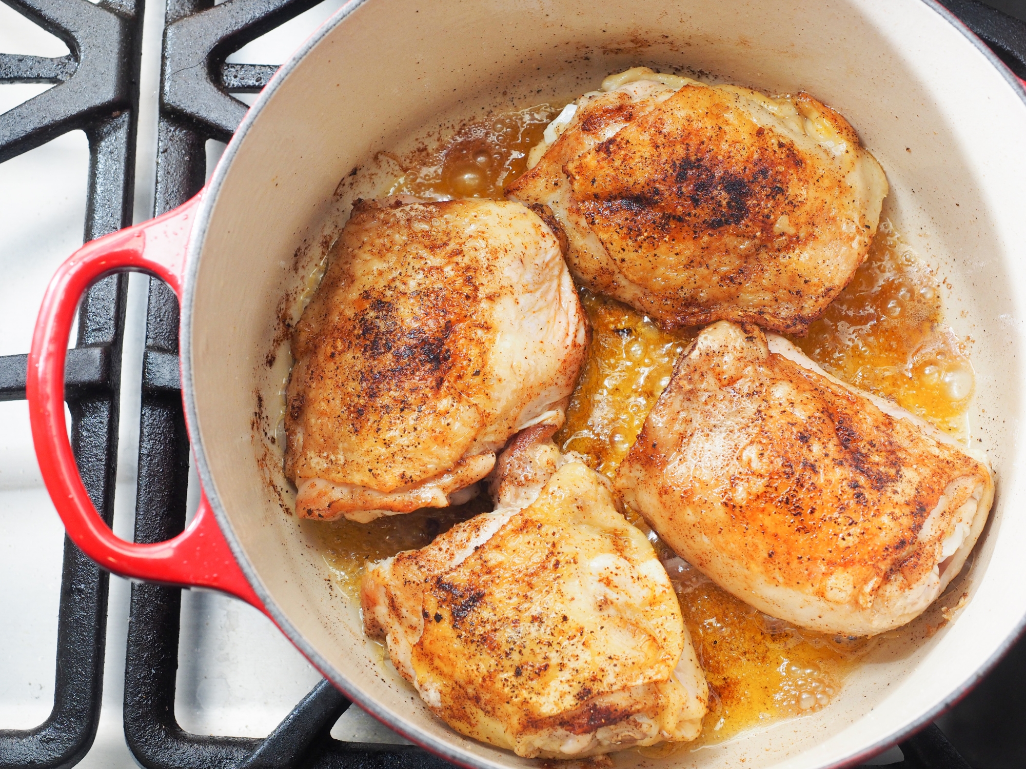 Spicy Coconut Braised Chicken Thighs