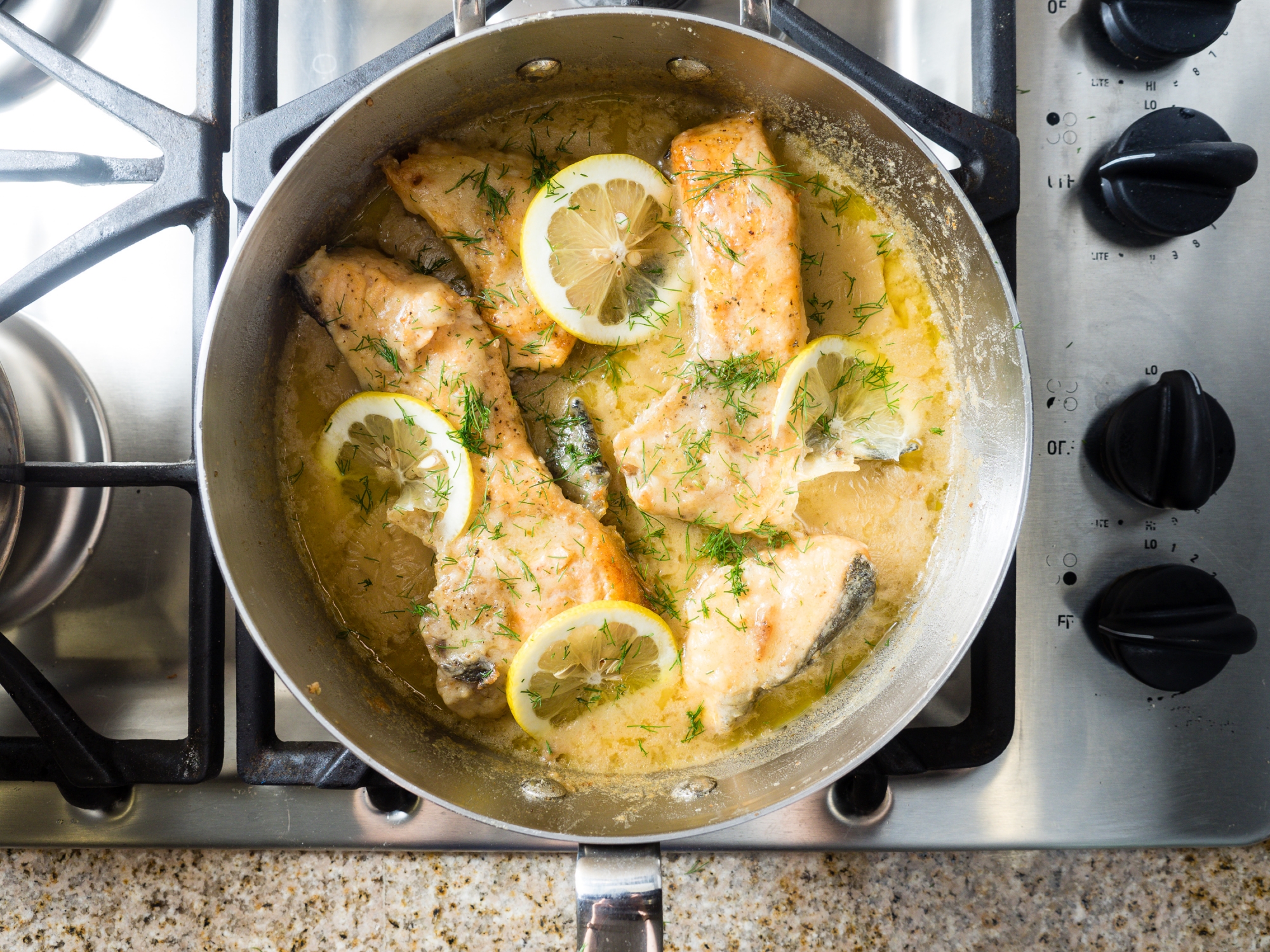 Creamy Lemon Salmon Piccata