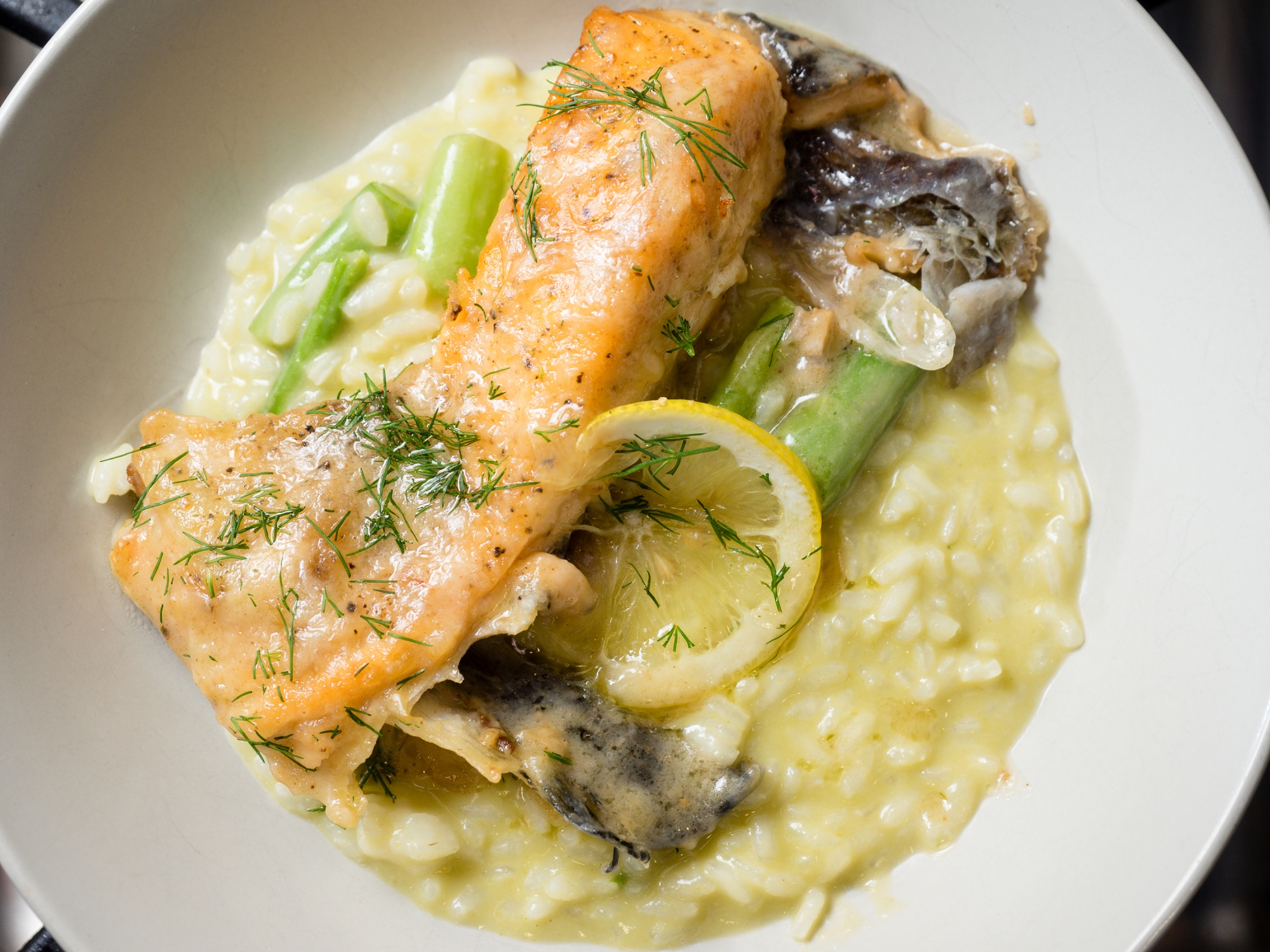 Creamy Lemon Salmon Piccata