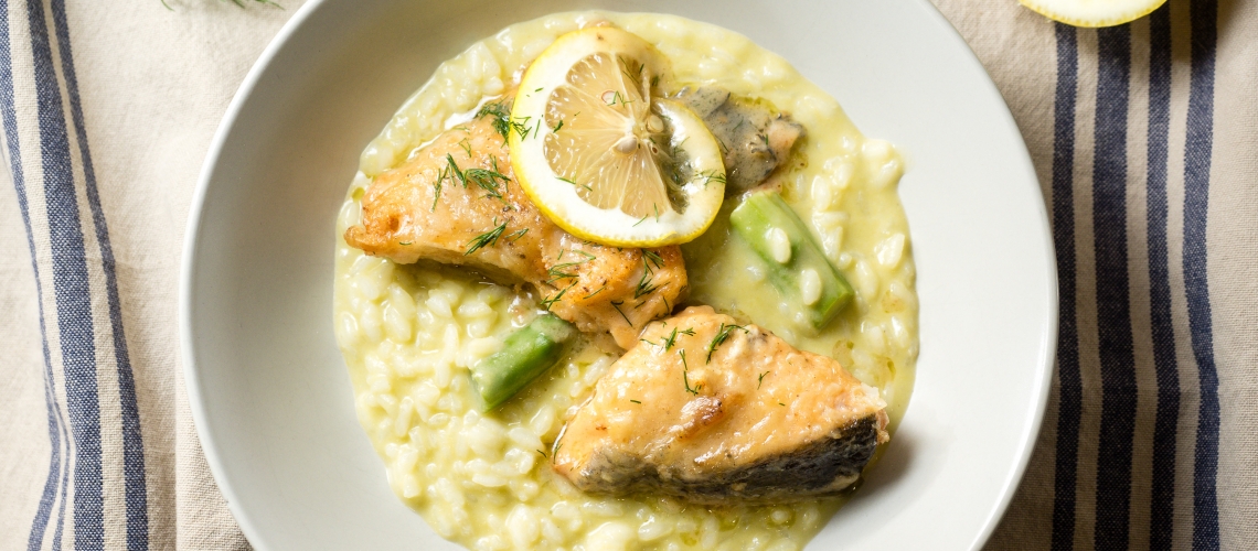 Creamy Lemon Salmon Piccata