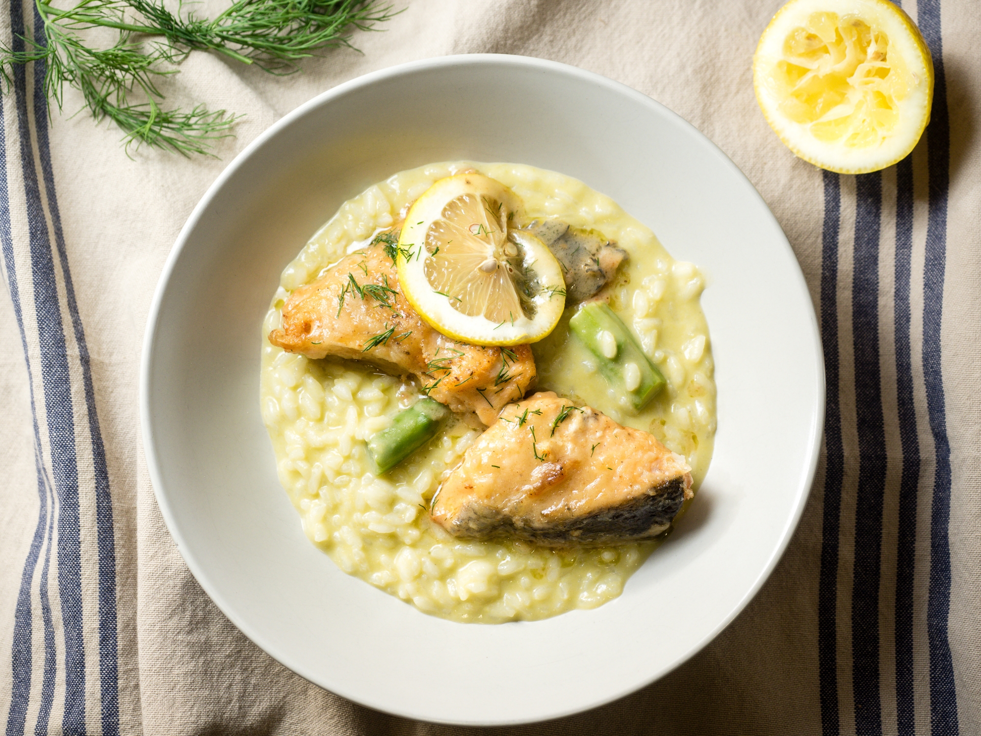 Creamy Lemon Salmon Piccata