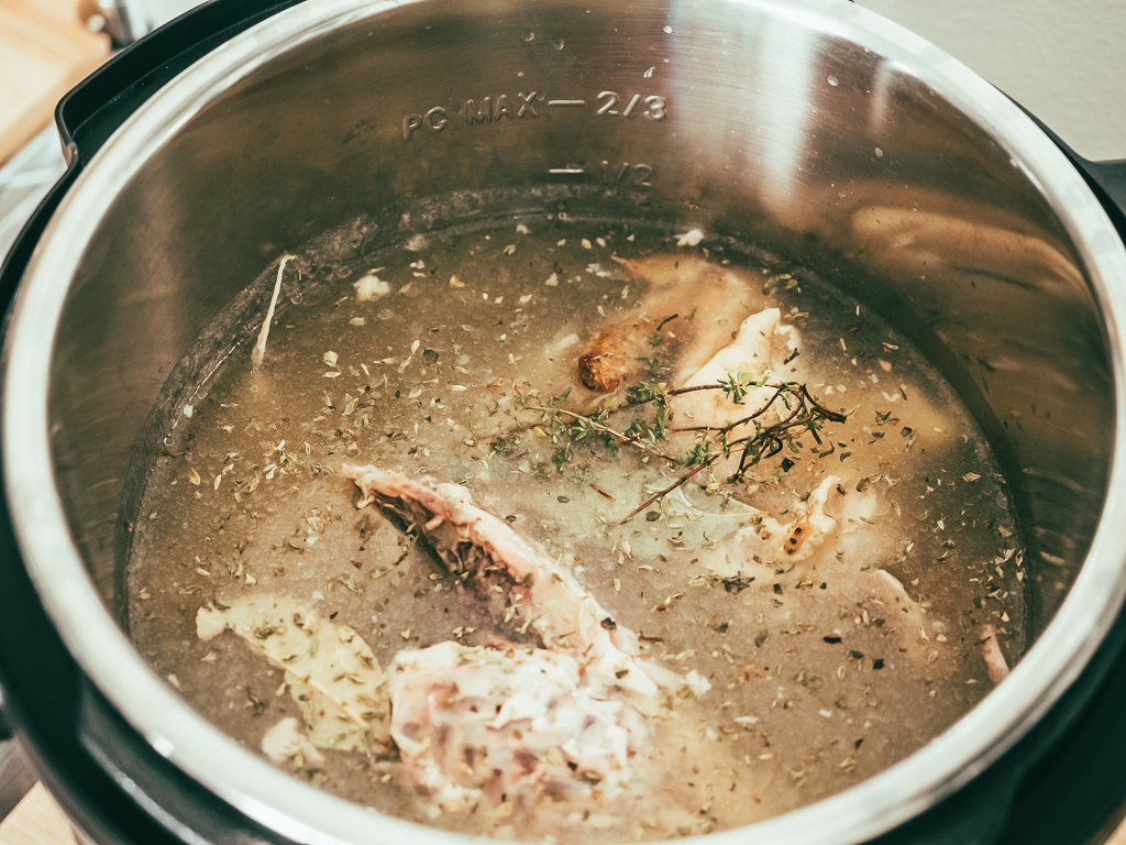 Instant Pot Chicken Noodle Soup