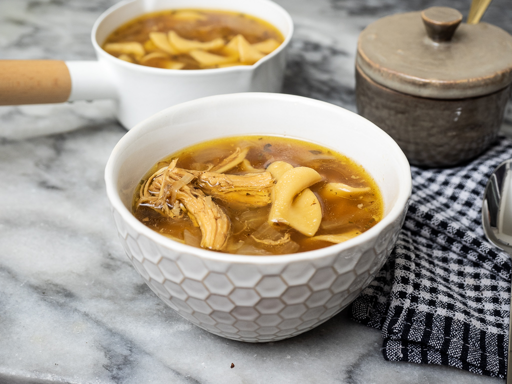 Instant Pot Chicken Noodle Soup