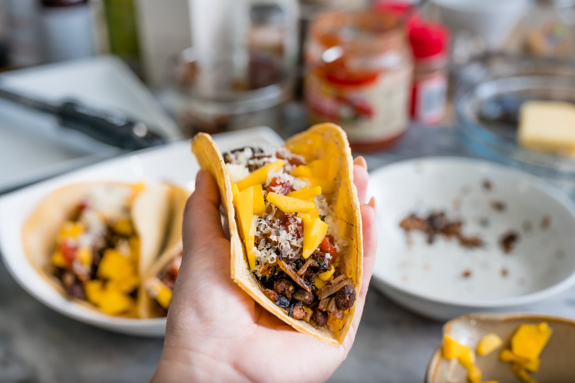 Jackfruit Jerk Tacos